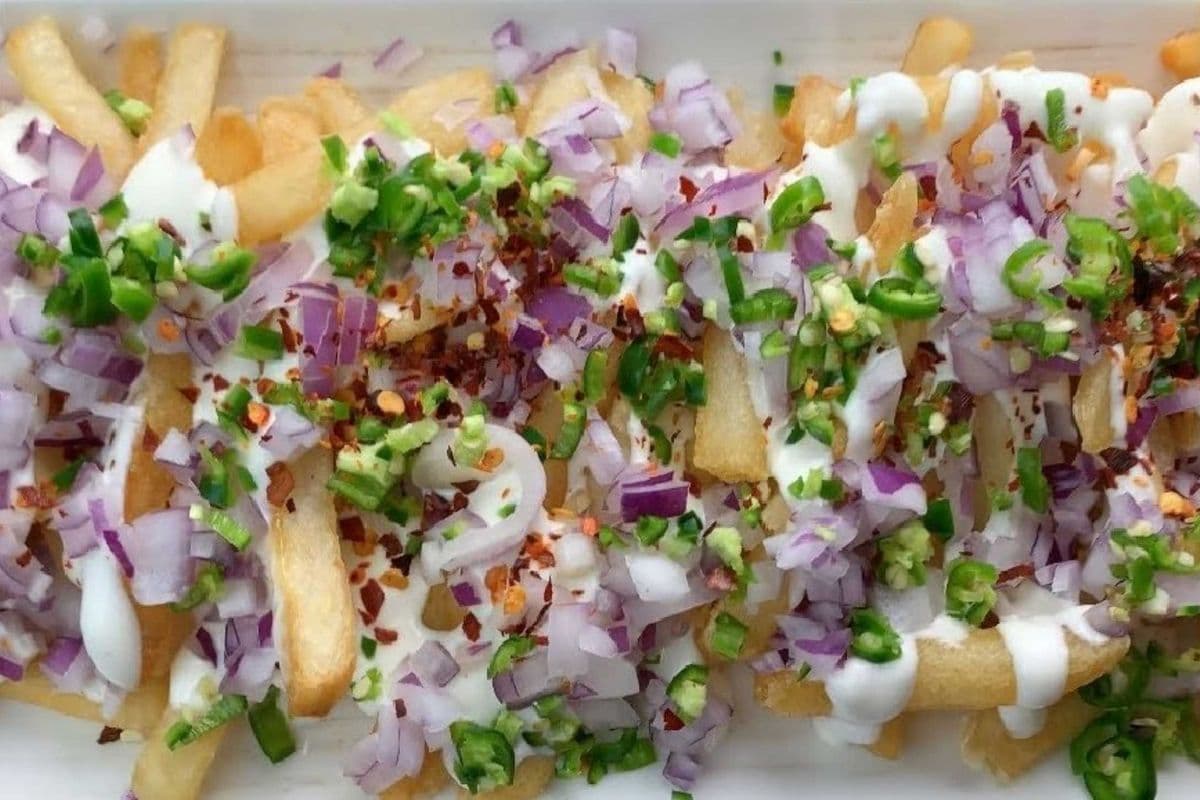 Chilly Onion Fries