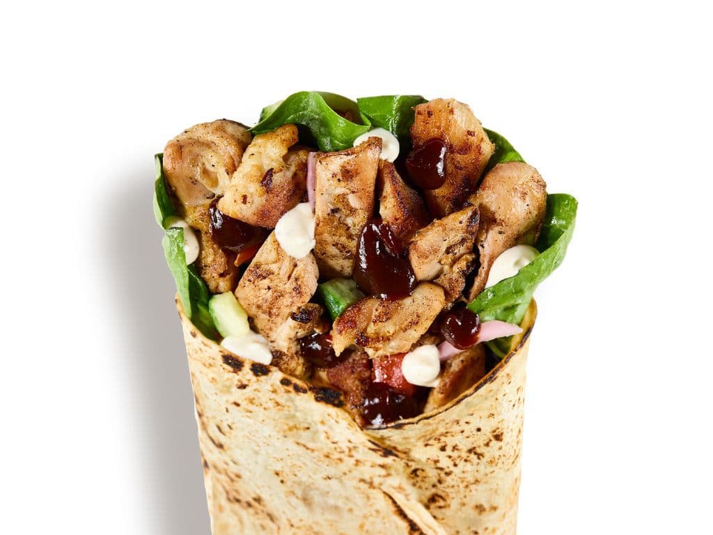 BBQ Kebab Wrap