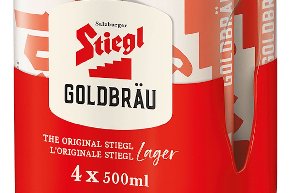 STIEGL GOLDBRAU LAGER 4-PACK (4 x 500ML)