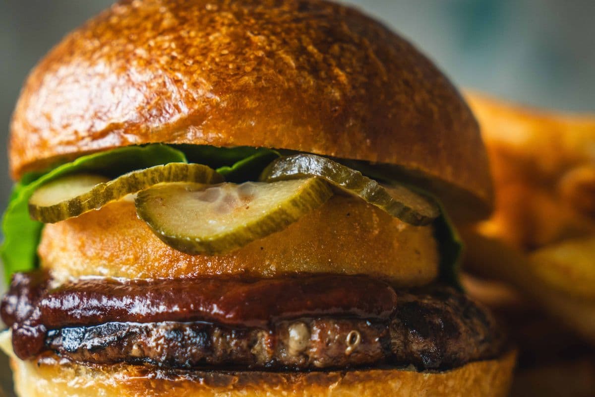 Maple Smoke Stack Burger