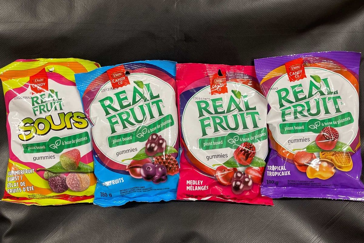 Real Fruit Plant Based Gummies (180 g)