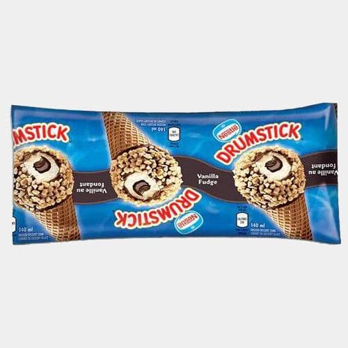 Nestlé Drumstick vanille (135mL) / Nestlé Vanilla Drumstick (135mL)