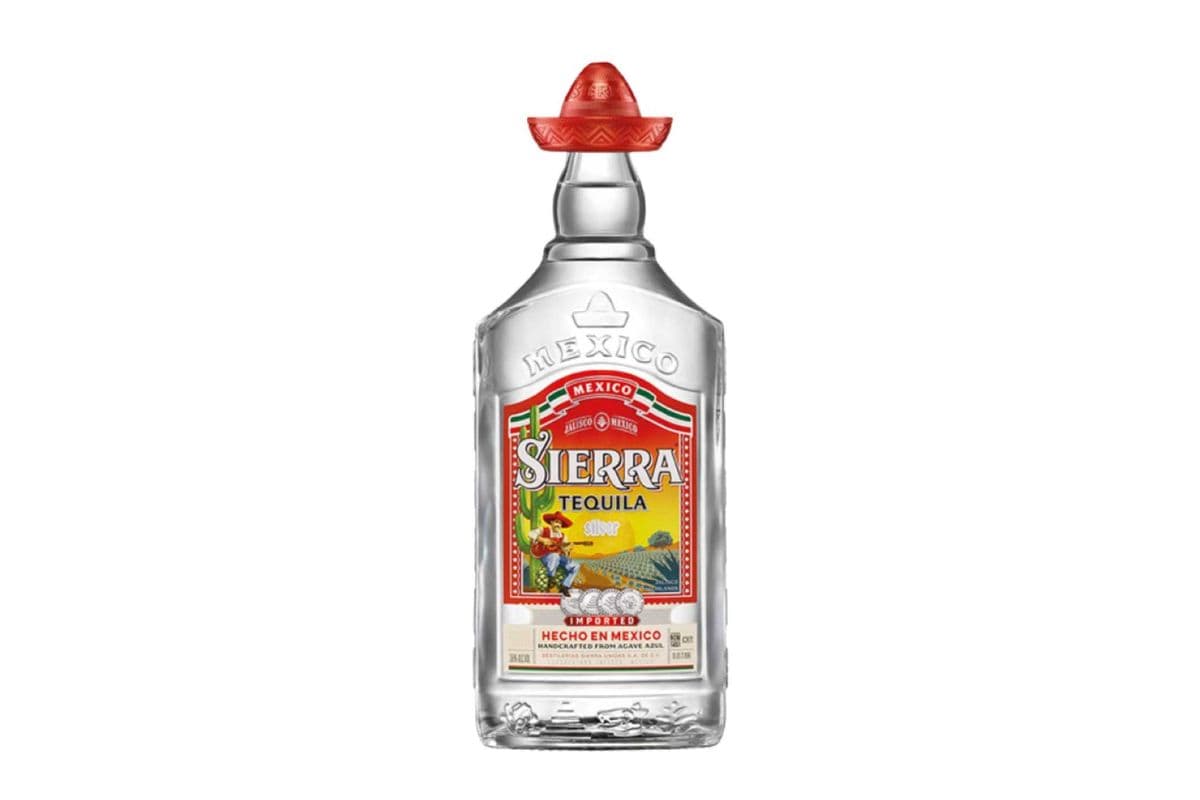 Sierra Tequila Silver-750ml (1 x 750ml)