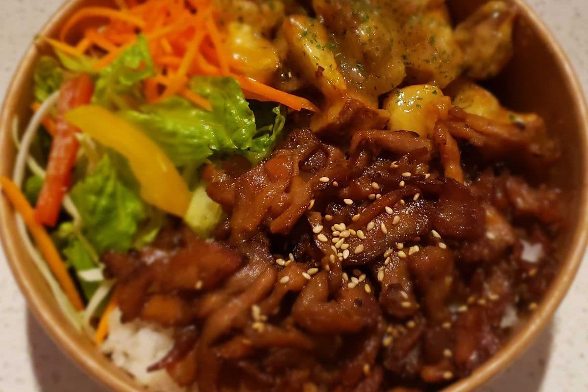 Grilled chicken bulgogi