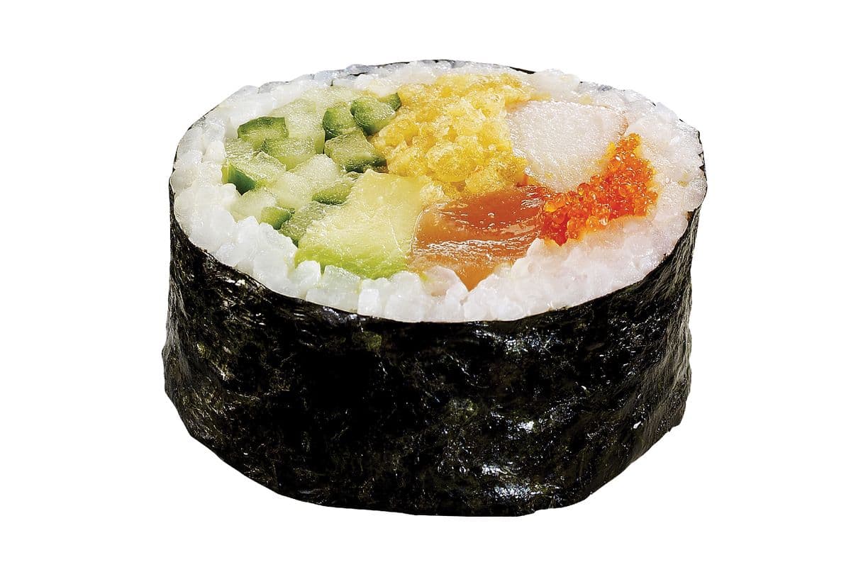 Sumomaki Kamikaze au saumon (5 mcx) / Salmon Kamikaze Sumomaki (5 pcs)