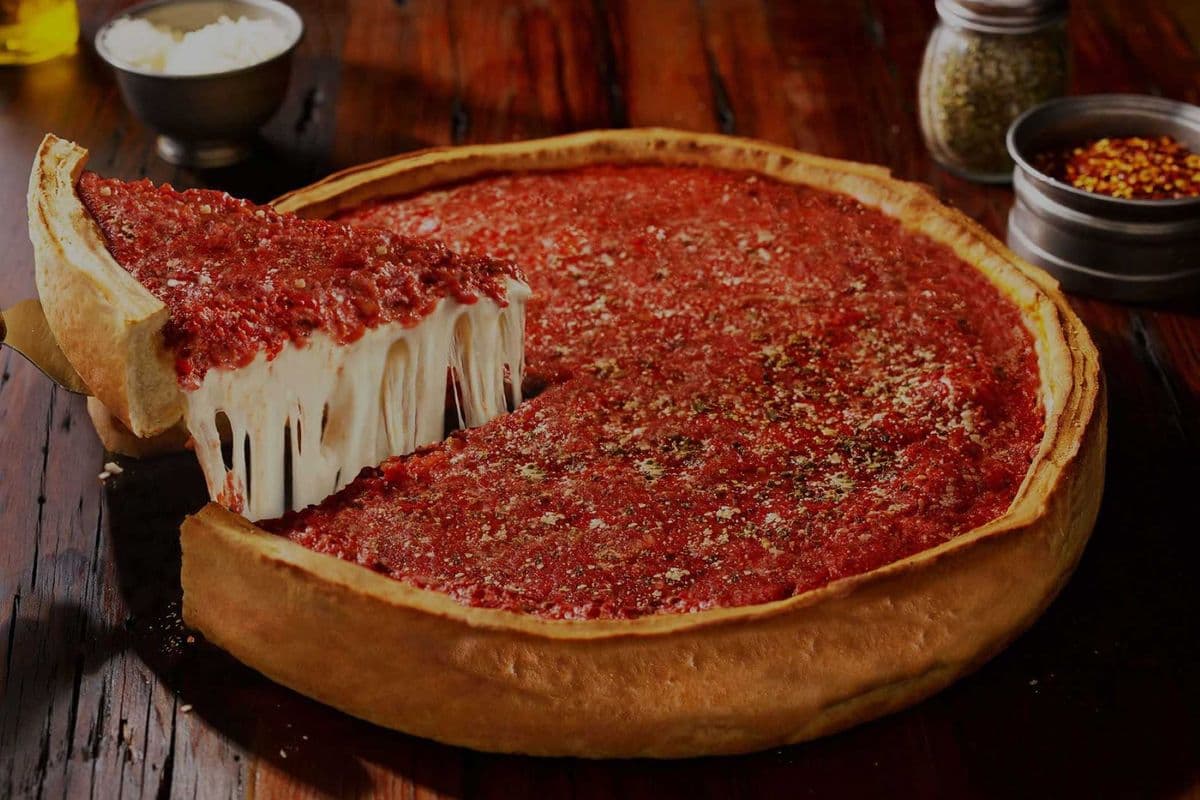 Chicago Style Deep Dish Pizza