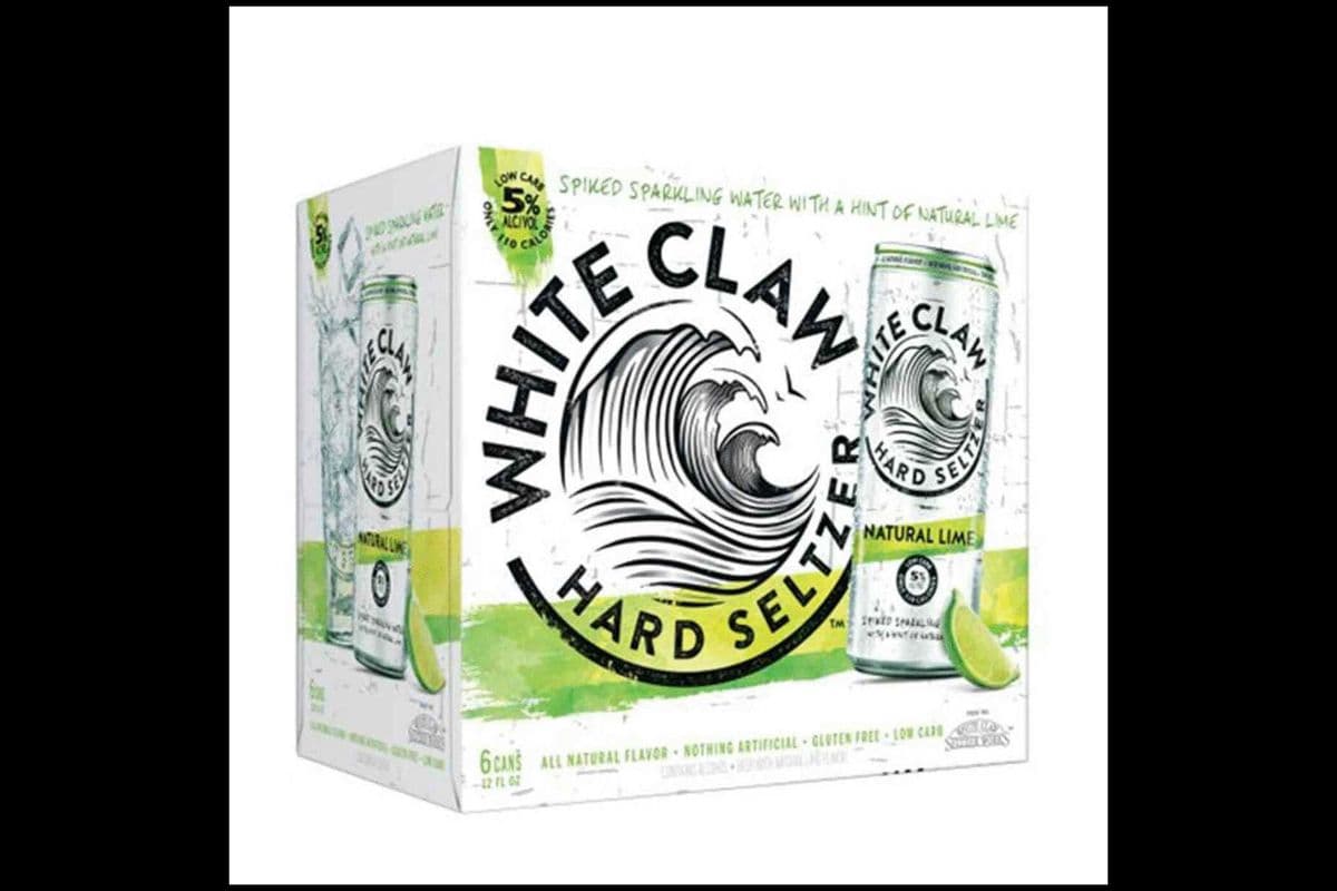 WHITE CLAW SELTZER NATURAL LIME (6 x 355ML CANS) (6 x 355ML)