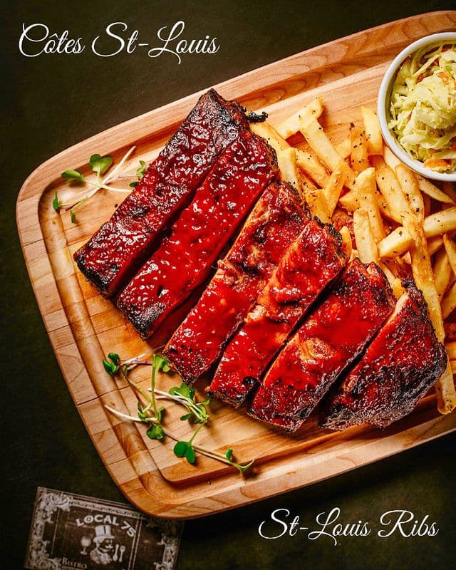 Côtés levées au barbecue style St-Louis (21 oz) / St-Louis BBQ Side Ribs (21 oz)