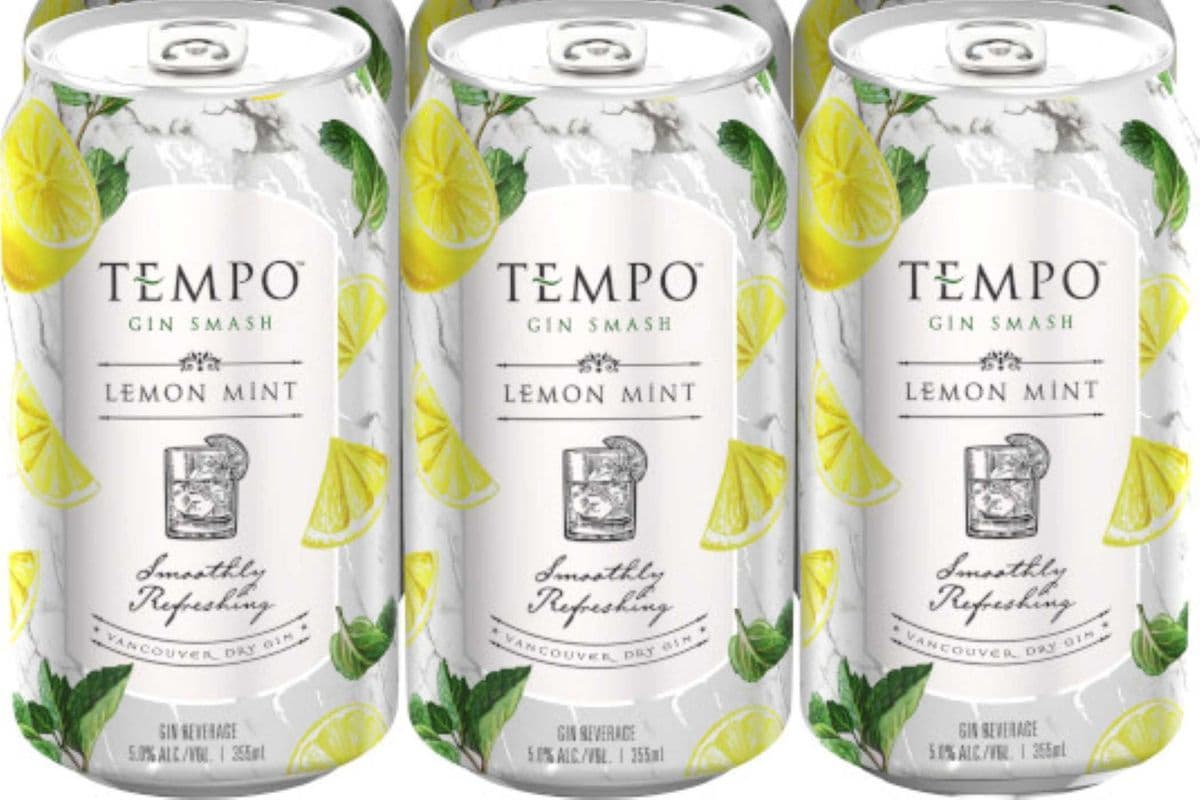 Tempo Gin Smash Lemon Mint (6 x 355 ml Cans)