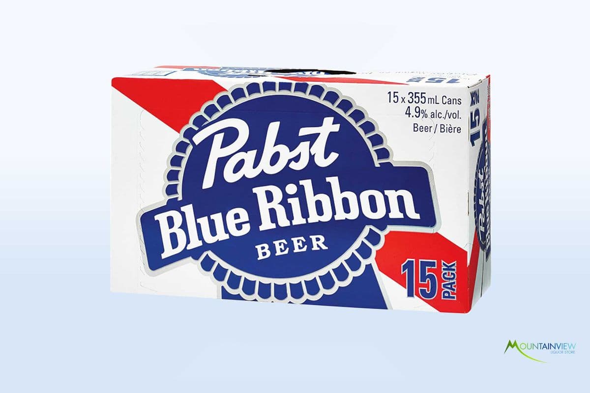 Pabst Blue Ribbon 15 can (15 x 355 ml Cans)