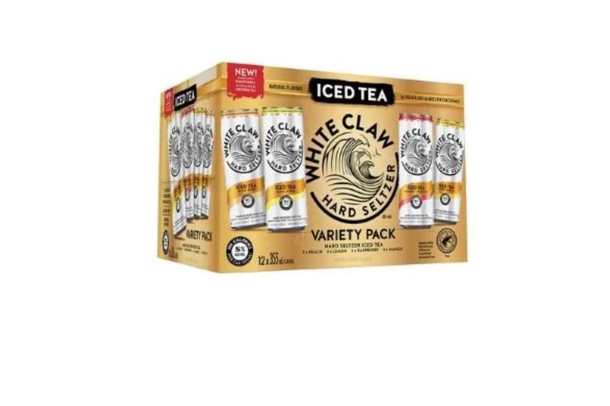 White Claw Iced Tea Variety 12 Pack Cans (12 x 355ml)