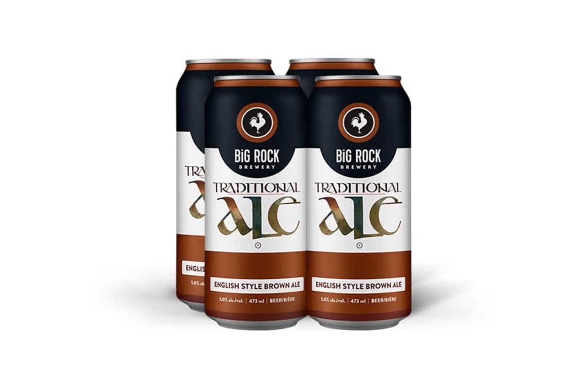 Big Rock Traditional Ale (4 Cans) (4 x 473ml)