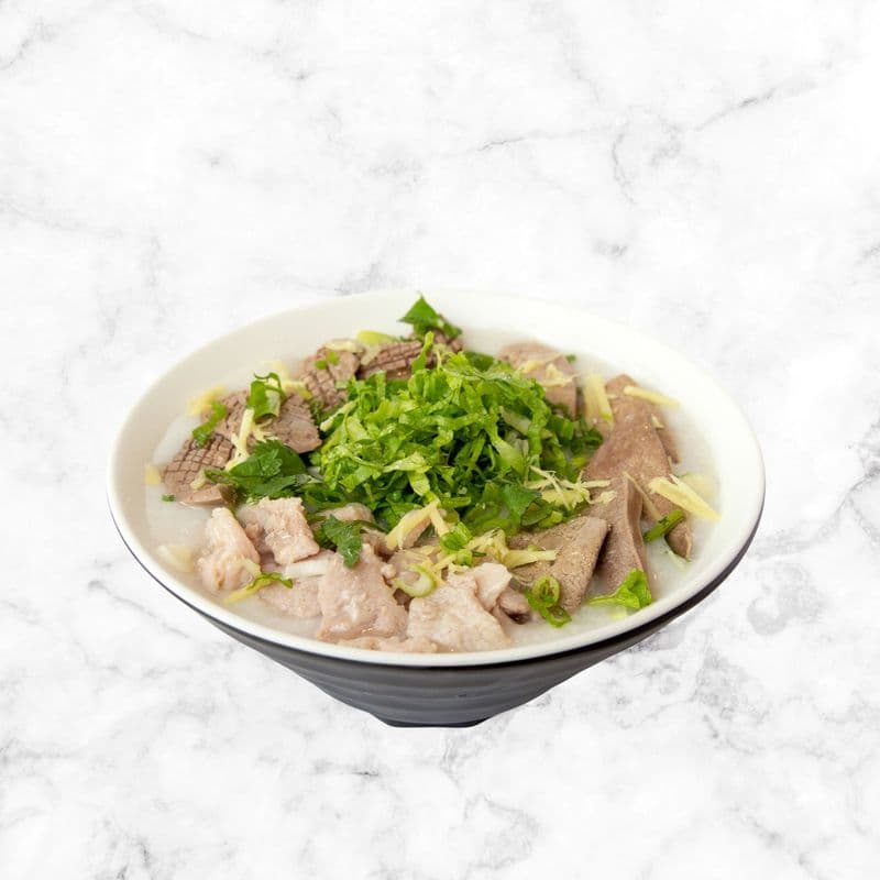 C7 Sliced pork, liver and kidney Congee / C7 及第粥