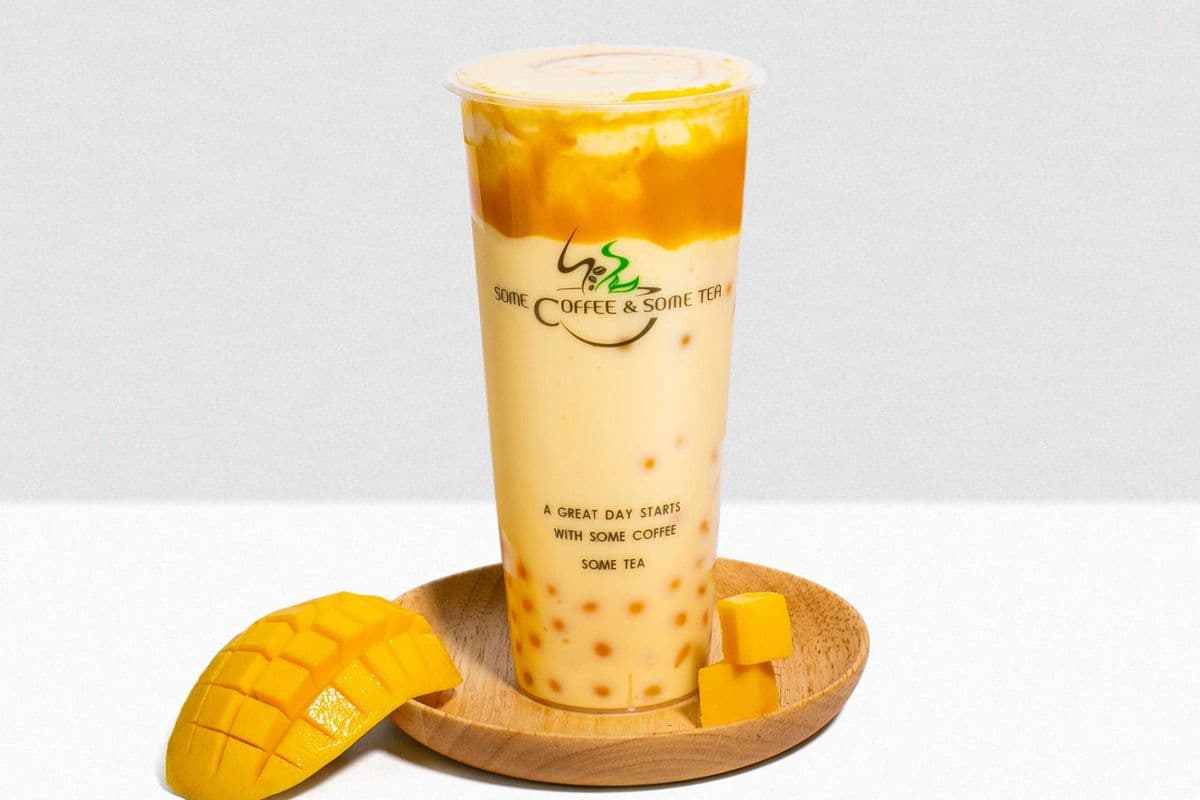 Mango and Yogurt Popping Boba 700ml (700ml)