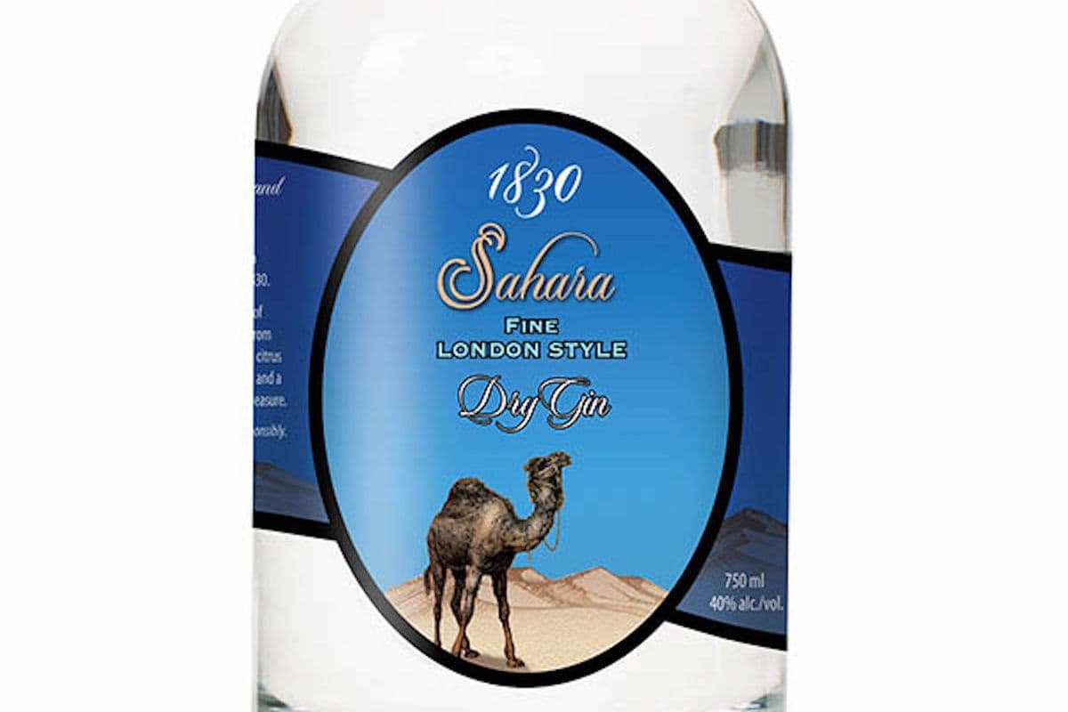 Sahara Dry Gin 750ML (1 x 750 ml)