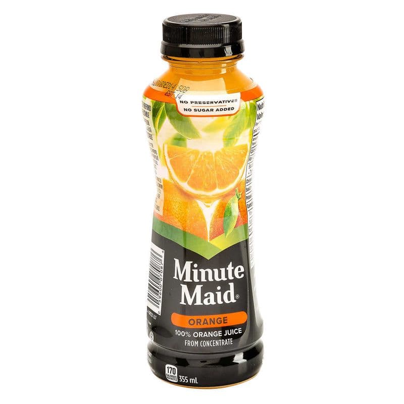 Minute Maid 100% Orange Juice (355 ml)