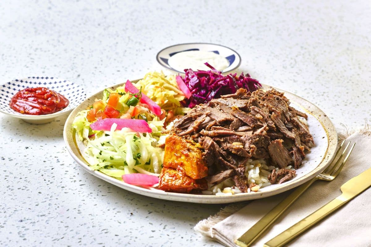 Beef Shawarma Plate