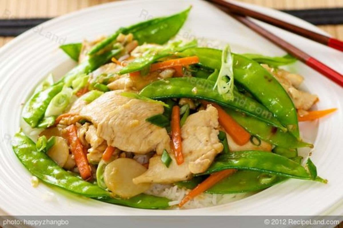 50. Chicken with Pea Pods