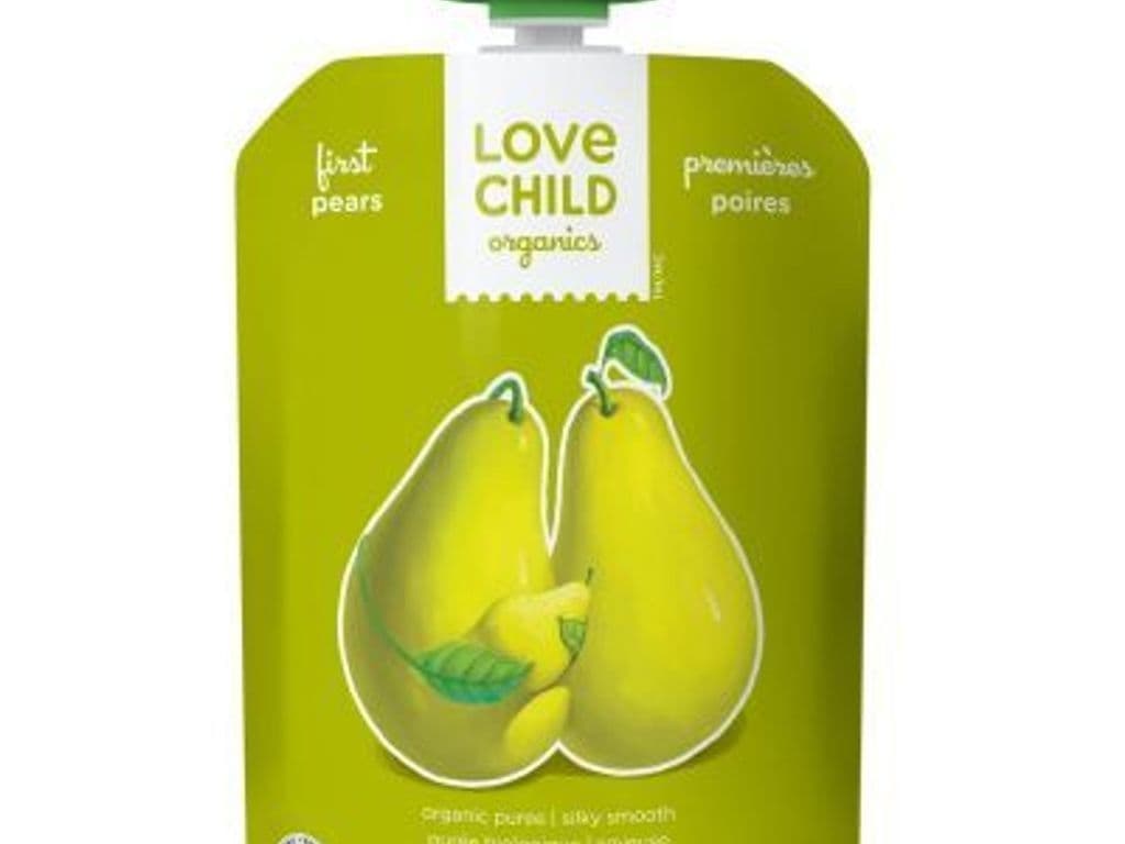 LOVE CHILD ORGANIC PEARS PUREE 128ML