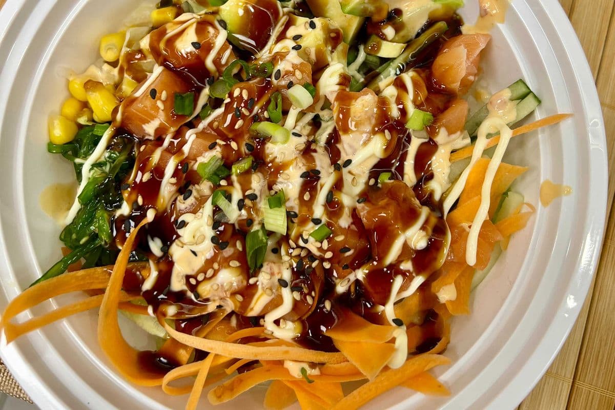 Bol Poke Saumon