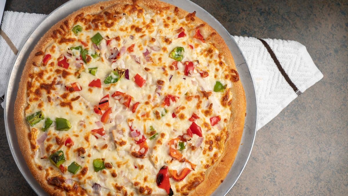 32. 12" Large Kosmos Chicken El Rancho Pizza