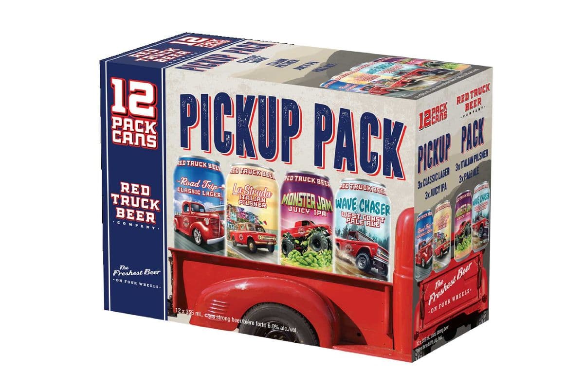 Red Truck Pickup Pack Mix-12PK (12 x 355ml)