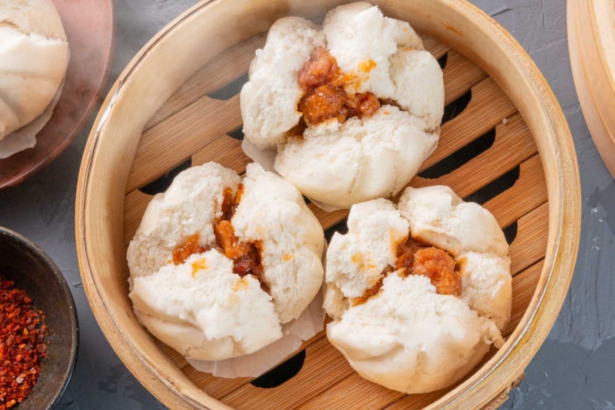 D4. BBQ Pork Bun 叉燒包