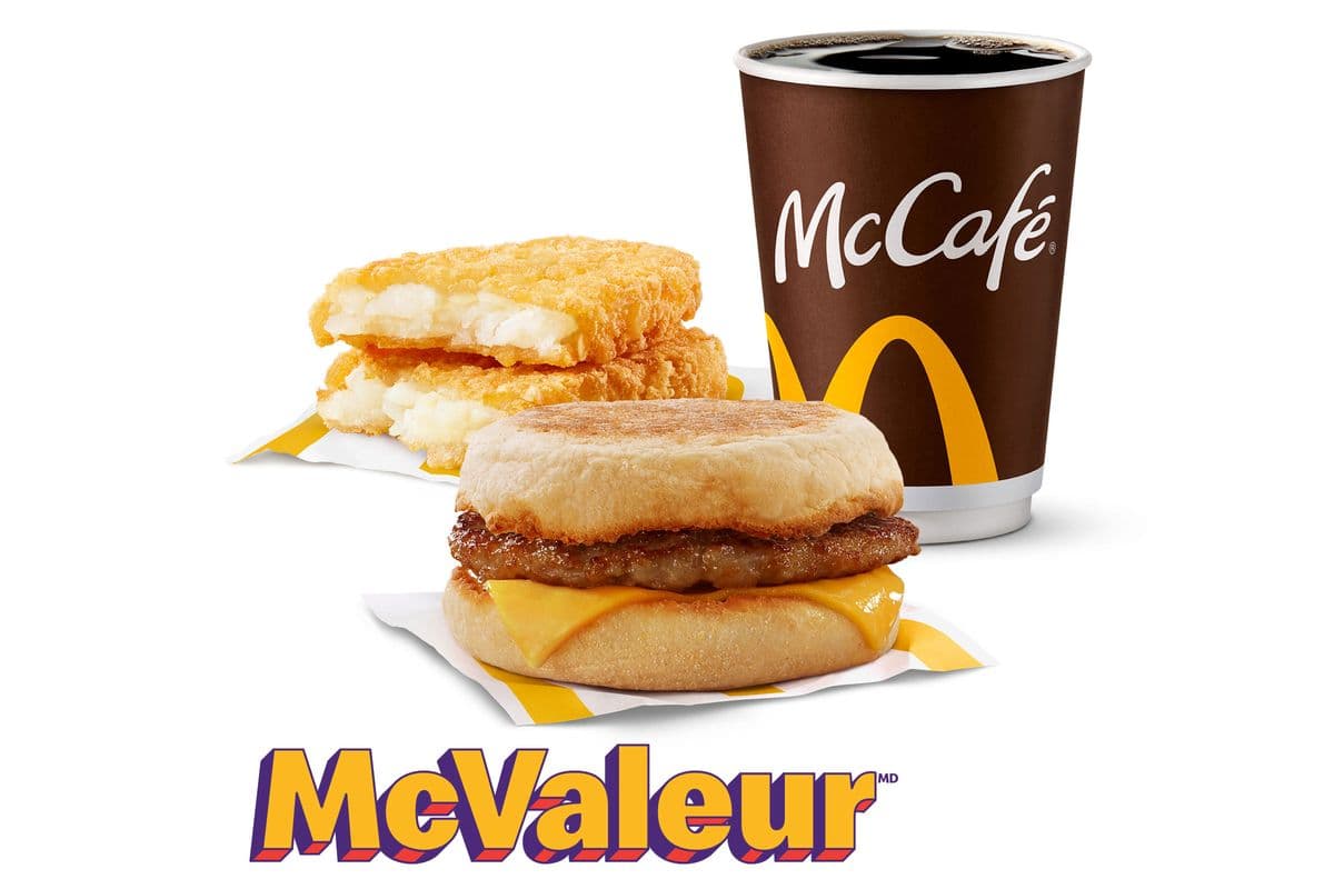 Trio McValeur Saucisse McMuffin [530.0 Cal]