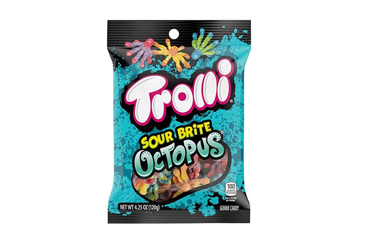 Trolli Sour Brite Octopus 120g