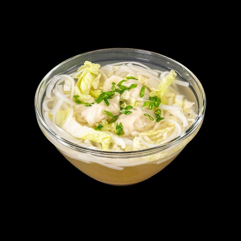Soupe wonton - Entrée / Wonton Soup - Appetizer