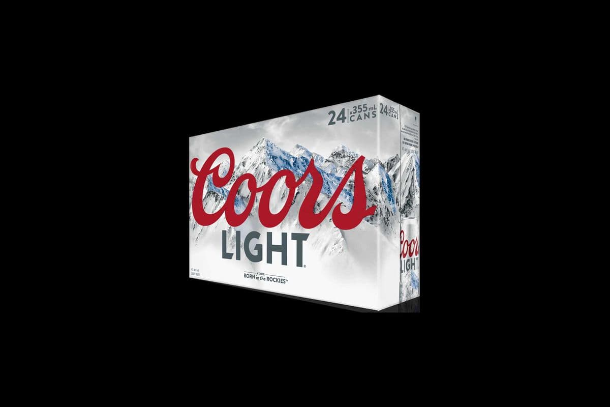 COORS LIGHT (24 x 355ML CANS) (24 x 355ML CANS)