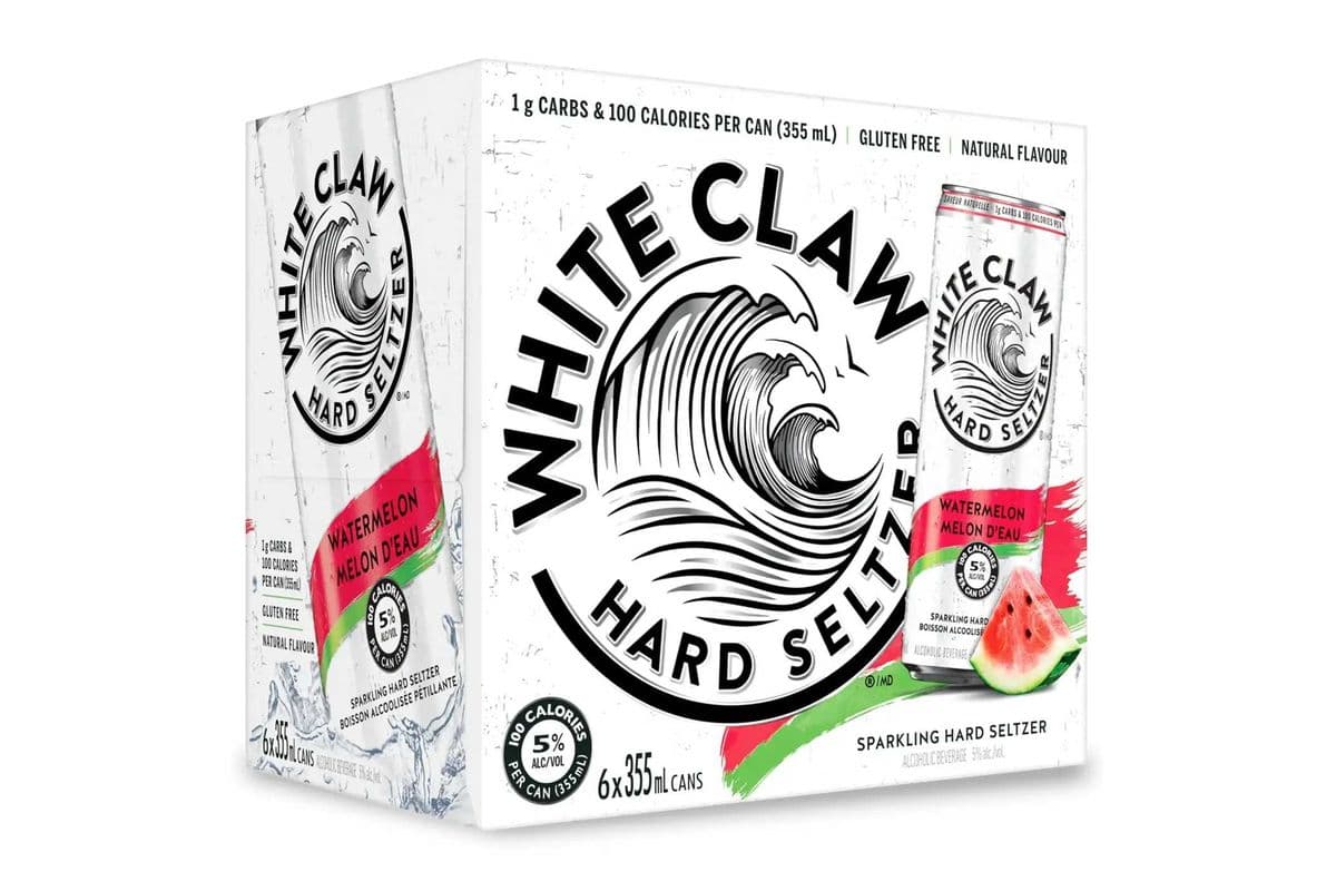 White Claw Watermelon (6 x 355 ml Cans)