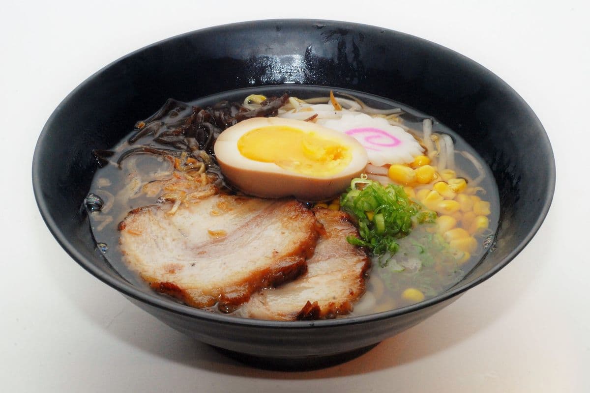 BBQ Pork Udon in Soup