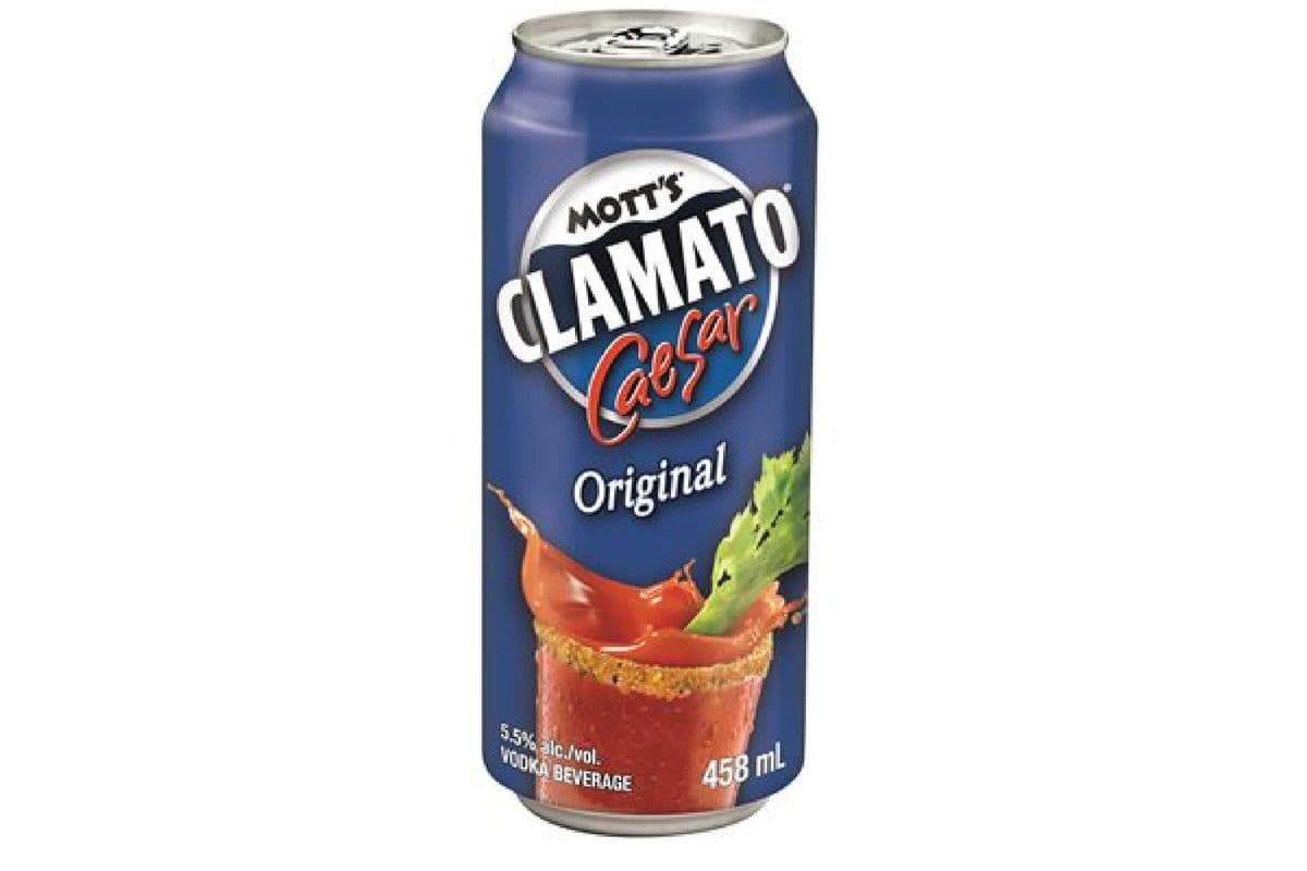 Motts Original Clamato Caesar Tall (1 x 458 ml Can)
