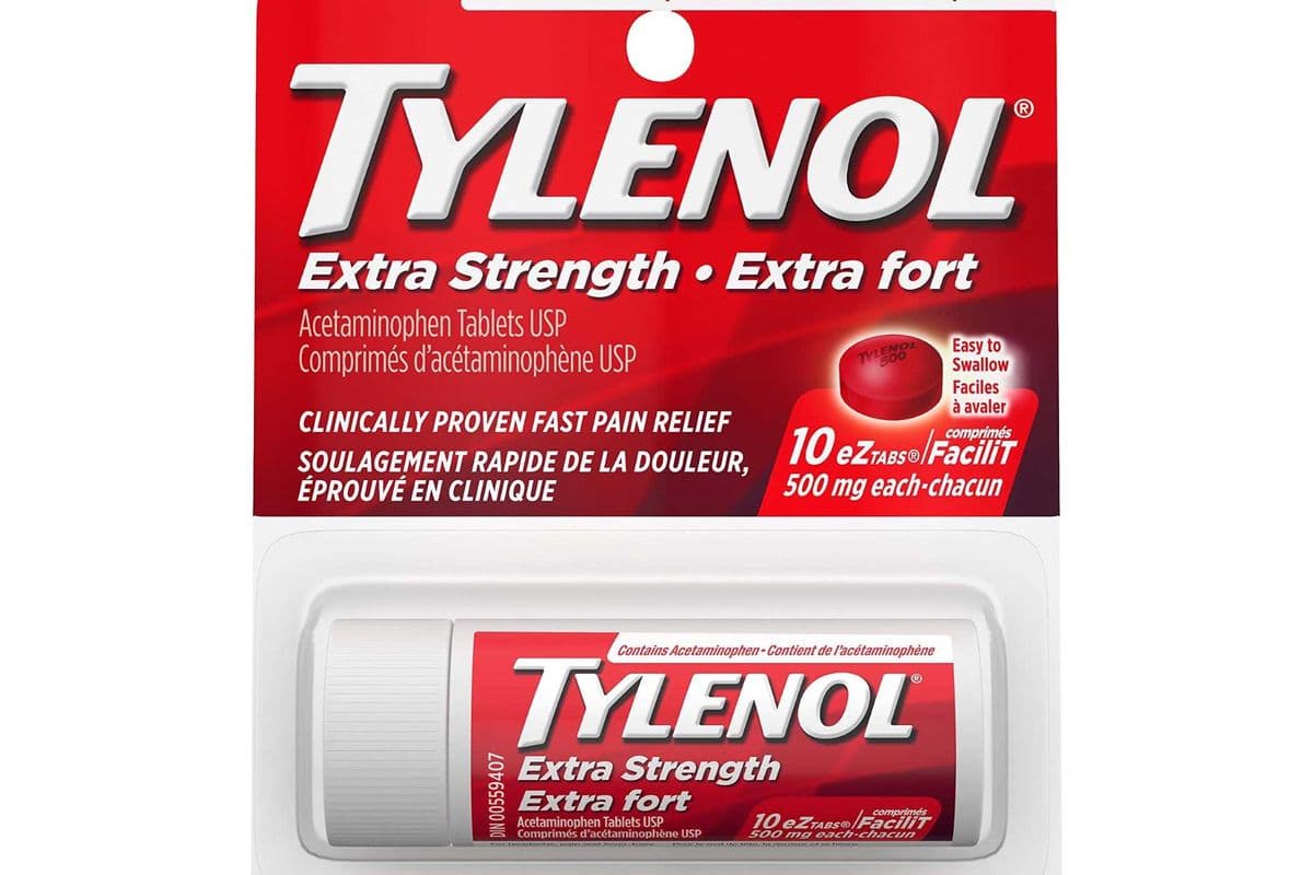 Tylenol - Extra Strength -500mg - 10 Tablets
