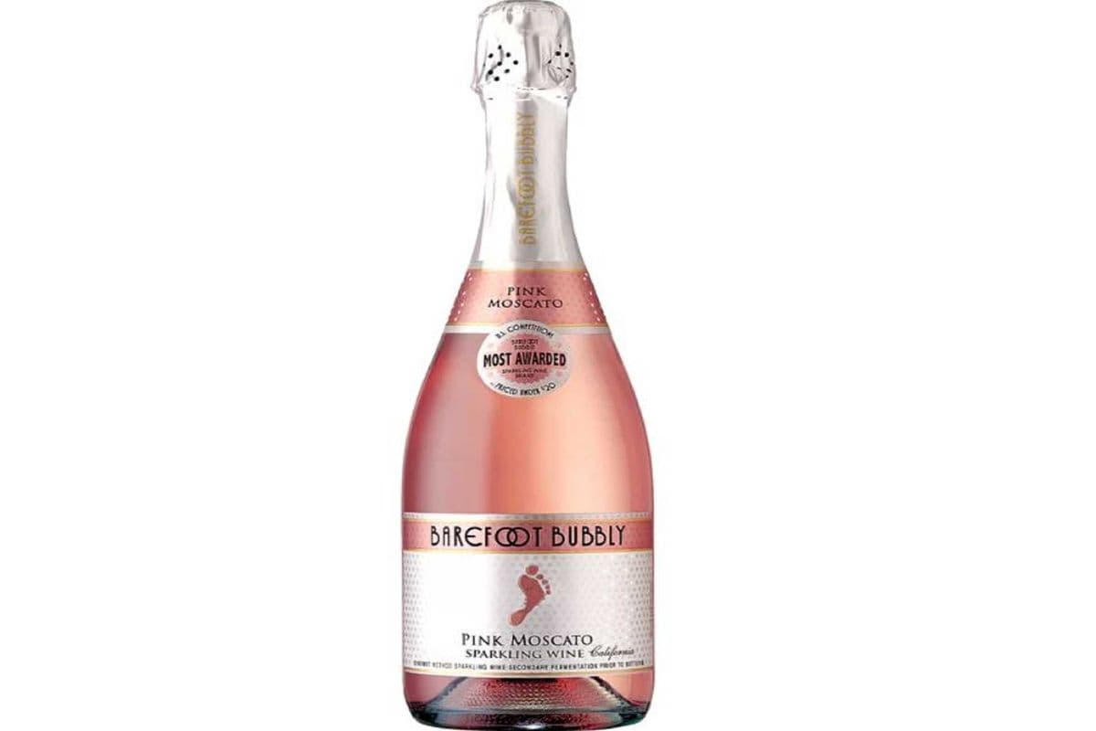 BAREFOOT BUBBLY PINK MOSCATO (1 x 750 ML)