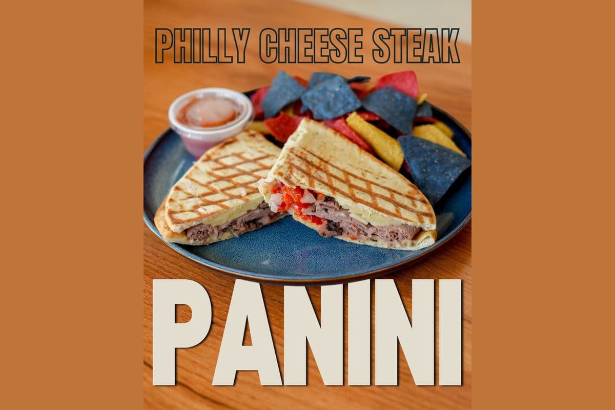 Philly Cheese Steak Panini