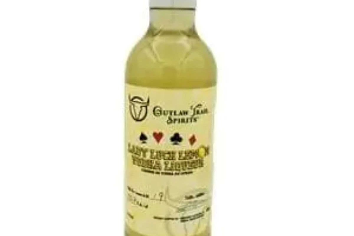 OT Lady Luck Lemon Vodka - 750ml (1 x 750ml)