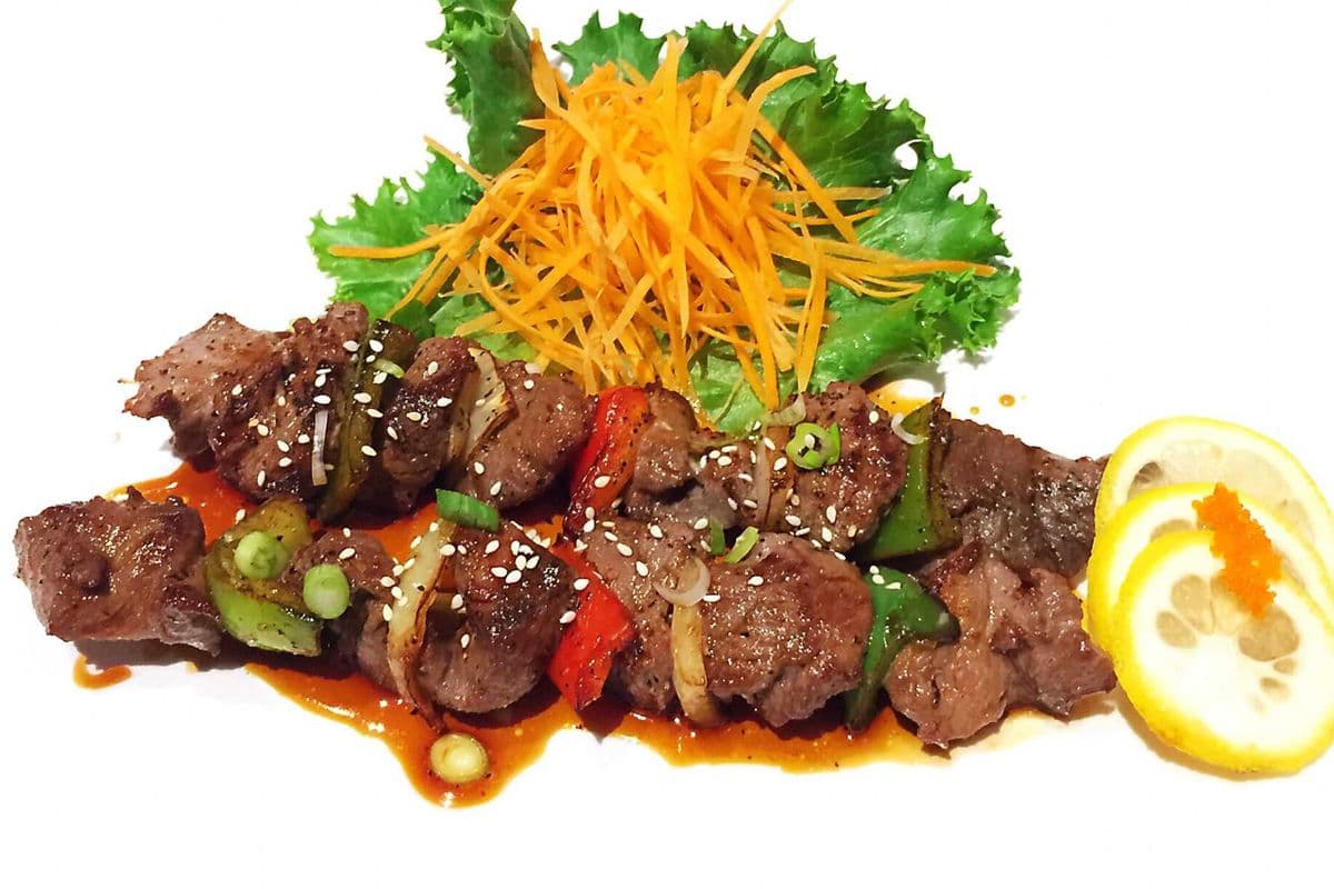D23. Beef Skewers (2 Pcs)
