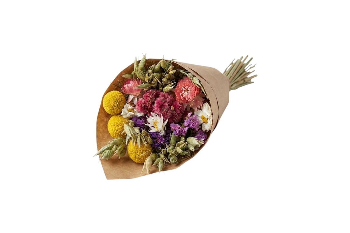 Sunset Halo Dried Flower Bouquet - Small