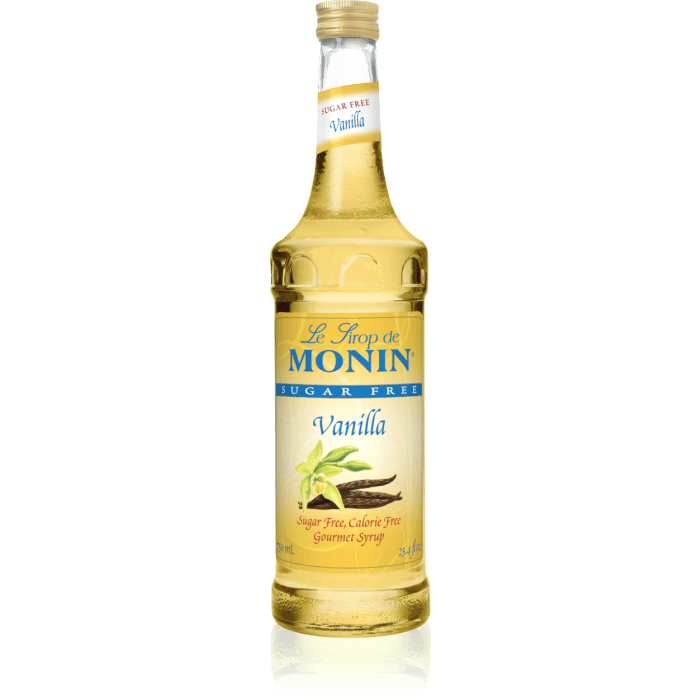 Syrup Vanilla Sugar-Free - Monin (750 ml)