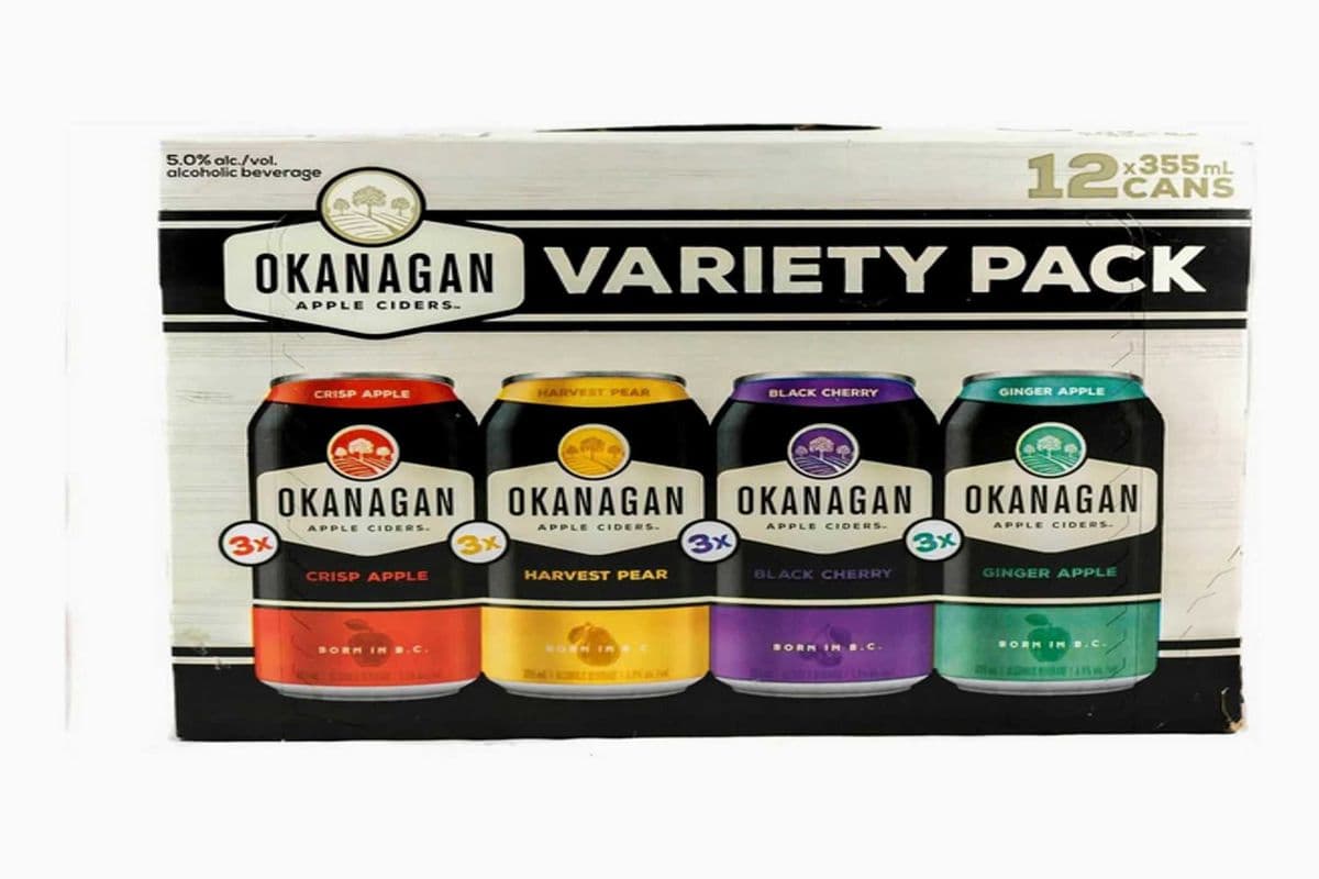 OKANAGAN CIDER MIX VARIETY PACK (12 x 355ML)