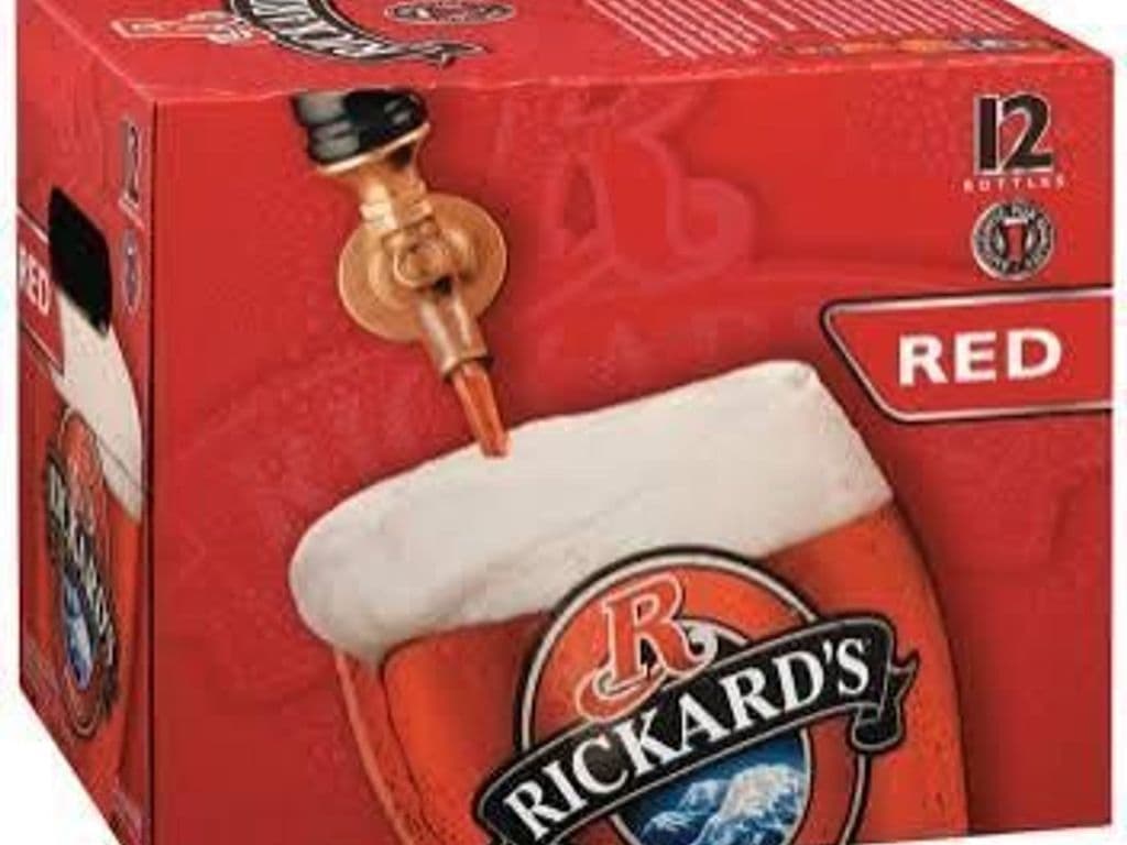 RICKARDS RED Bottles, 12 x 341ml