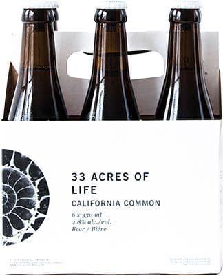 33 Acres Brewing Company Life Lager, 6 x 330 ml