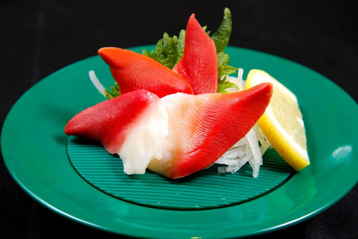 17. Surf Clam (Hokkigai) Sashimi