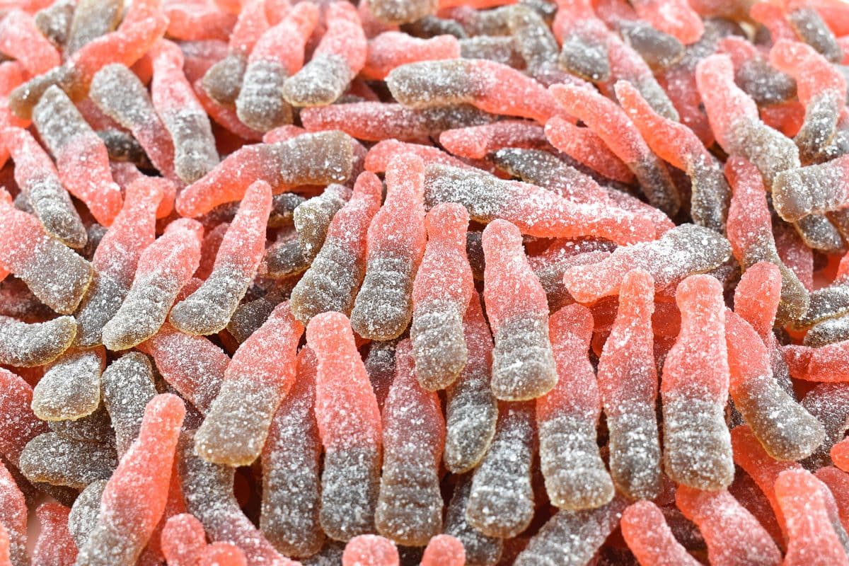 Bouteilles coke au cerise (170 g)