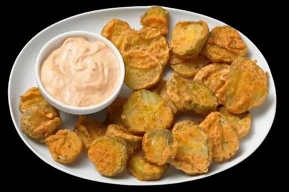 FRIED PICKLES (5 Pcs) with Ranch