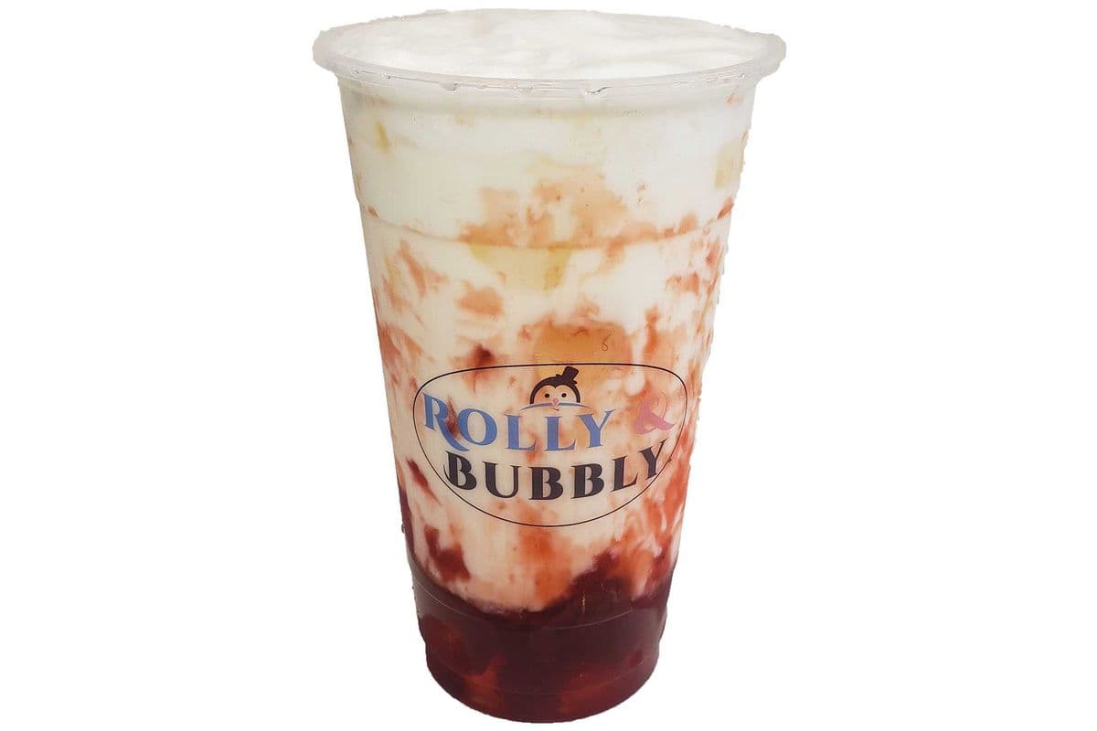 Strawberry Cheese Latte