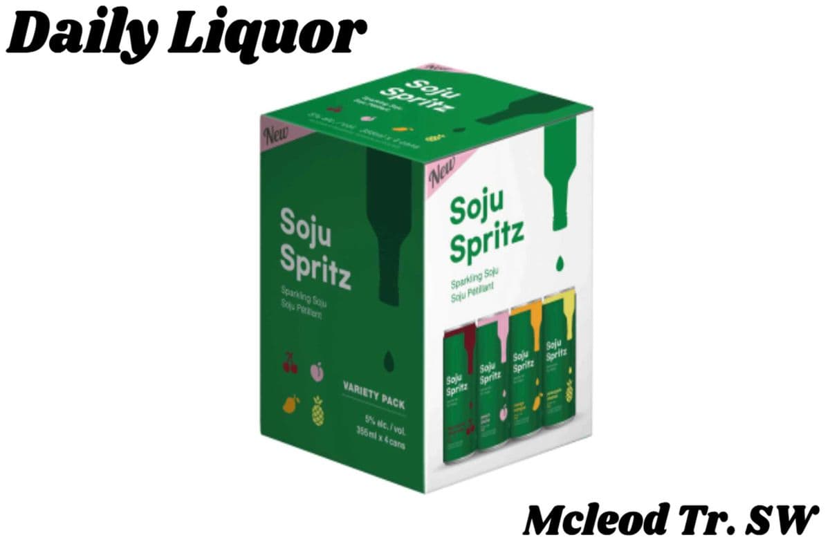 SOJU SPRITZER 4 PKC (1 x 4 CANS)