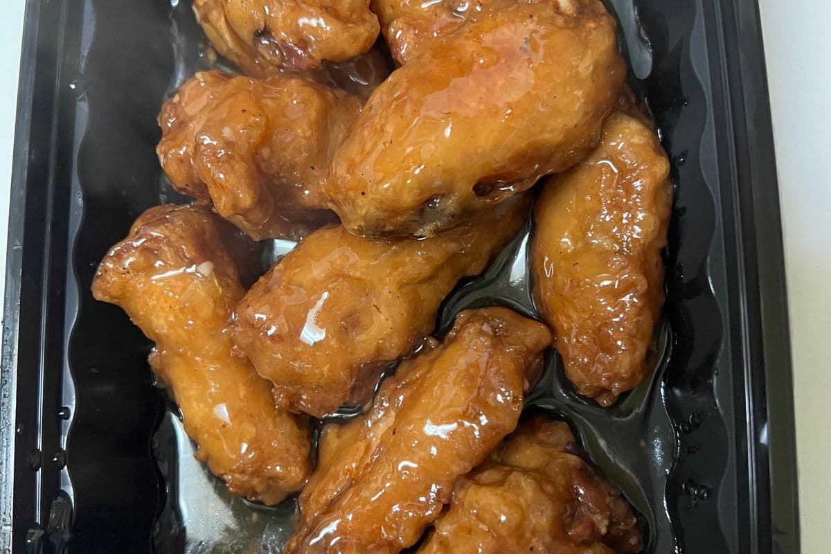6. Honey Garlic Chicken Wings